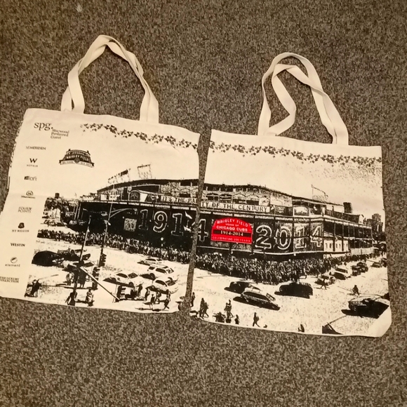 Other - Pair of 💯 Year Wrigley Field Commemorative Totes